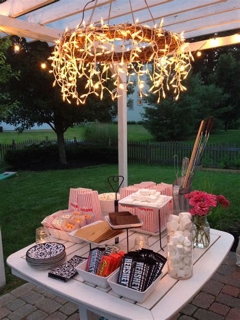 Outdoor party Outdoor Party, Table Decorations, Sweet, Furniture, Home