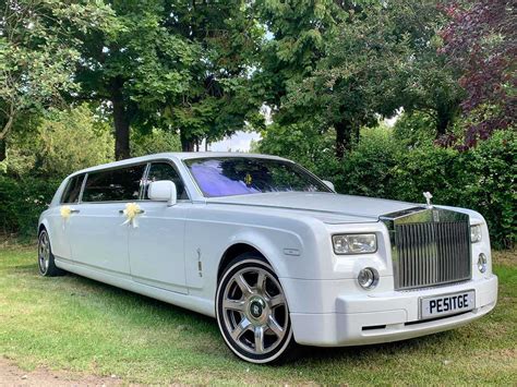Rolls Royce Phantom Limo Hire Crystal Chauffeurs
