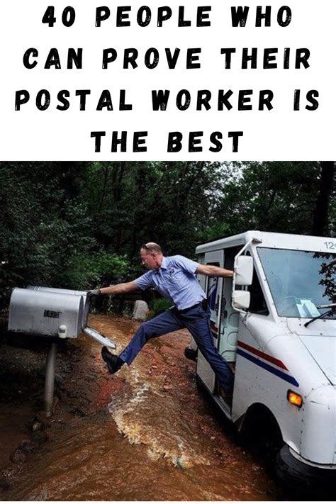 40 People Who Can Prove Their Postal Worker Is The Best Postal Worker Postal Postal Workers