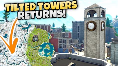 Tilted Towers Is Back Fortnite Chapter 3 Youtube