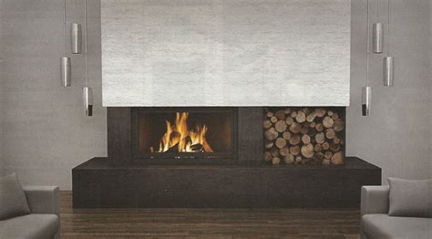 30 Contemporary Wood Burning Fireplace