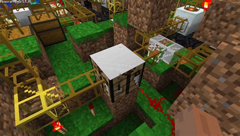 Put your crosshair (the cross) on the table step 2: Automatic Crafting Table - Minecraft buildcraft Wiki