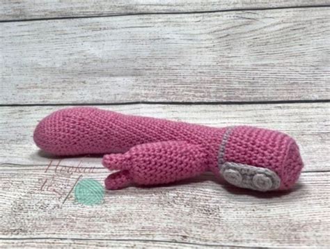 bdsm crochet sex toy rabbit vibrator massager hilarious etsy