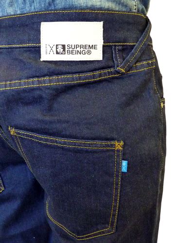 Love And Hate Denim Shorts Supremebeing Retro Indie Mod Indigo Shorts