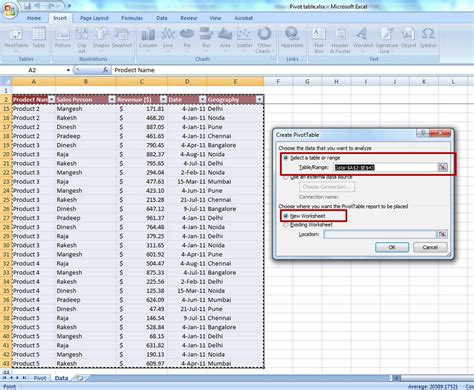 Excel Help Simple Method To Make Pivot Table