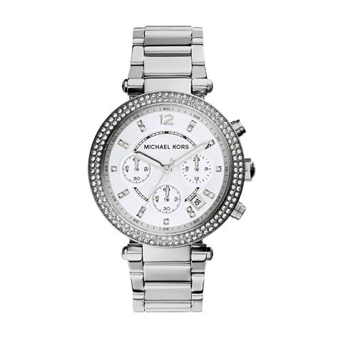 Find michael kors parker watches at hugely discounted prices. Michael kors Stainless Steel Sawyer Watch in Metallic | Lyst