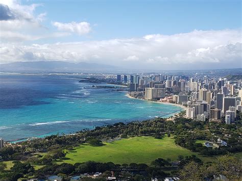 A View Of The City Of Honolulu On My Vacation To Hawaii Rpics