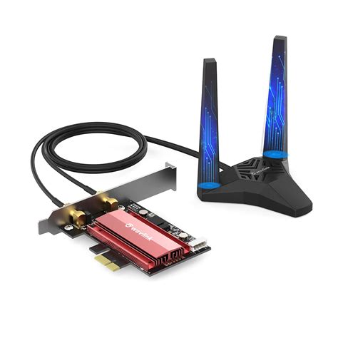 Buy Wavlink Wifi 6 Pcie Wifi Adapter With Bluetooth52 For Desktop Pc