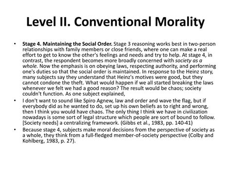 What does cm stand for? PPT - KOHLBERG'S STAGES OF MORAL DEVELOPMENT PowerPoint Presentation - ID:443149