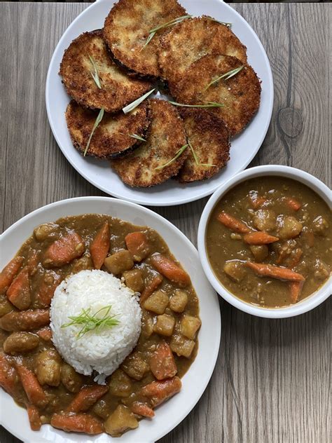 Japanese Food Japanese Curry With Fried Eggplant Reggie Soang