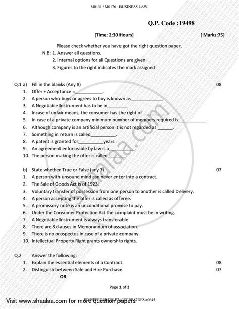 I wish i had my actual gcse essay to hand because i was very happy with that and i must have done well. Business Law 2017-2018 Bachelor of Management Studies (BMS ...