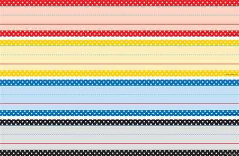 Classic Colors Polka Dots Sentence Strips - TCR20862 | Teacher Created Resources
