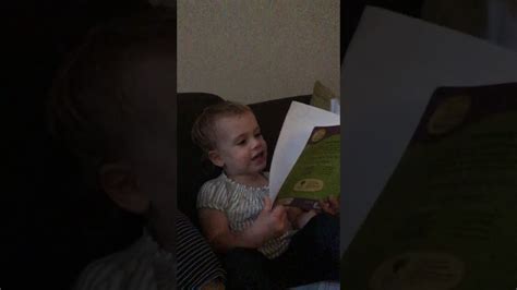 2 Year Old Daughter Reading Youtube