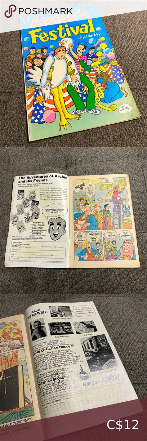 Vintage 1980 Spire Christian Comics Archies Festival 49¢ Comic By Al