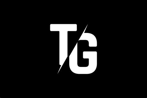 Monogram Tg Logo Design Illustration Par Greenlines Studios · Creative