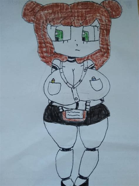 Thicc Robot Office Lady By Nokobama420 On Deviantart