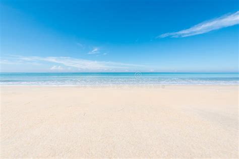 Sand Beach Blue Sky Stock Photo Image Of Landscape Outdoor 90412738