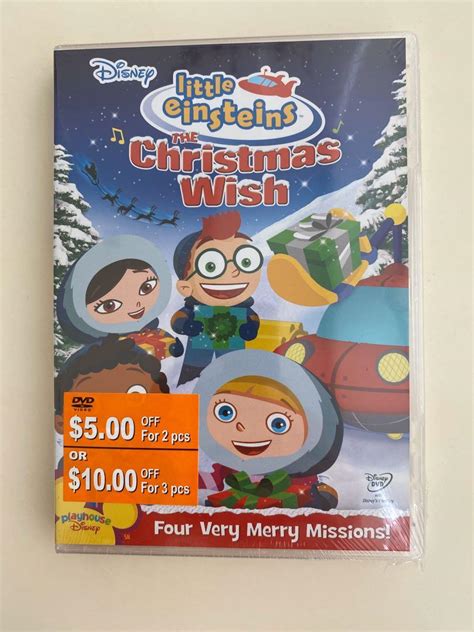 Brand New And Sealed Little Einsteins The Christmas Wish Dvd Tv And Home