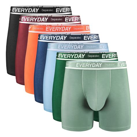 separatec men s comfortable soft cotton dual pouch colorful underwear separatec tech