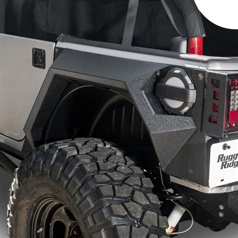 Rugged Ridge® Jeep Wrangler Jk 2018 Front And Rear Xhd Armor Fenders