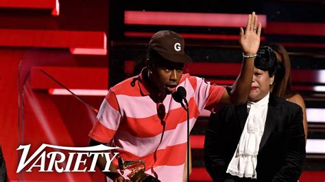 Tyler The Creator Wins Best Rap Album For Igor At The Grammys Youtube