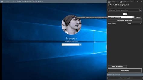 How To Change Windows 10 Login Screen Background Technastic
