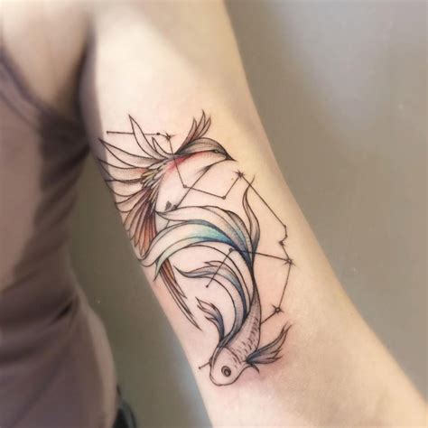 The waves can be made similar to the old japanese woodblock oceans. 99 Girly Tattoos to Consider for 2017 - TattooBlend