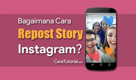 Ini posting kedua aku tolong disimak ya. Cara Repost Story Instagram Orang Lain di Android