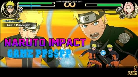 Game Ppsspp Naruto Impact For Androidpc Youtube
