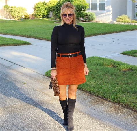 Styling A Corduroy Skirt Part Link Up Outfit Inspiration Fall