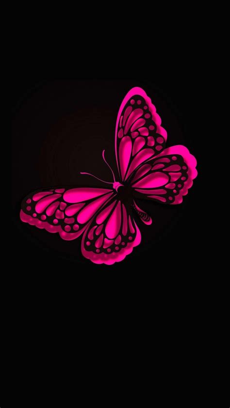 28 Pink Butterfly Wallpapers Wallpapersafari