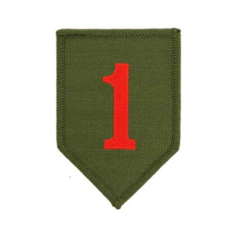 United States Army 1st Infantry Division Patch 3 12 X 2 12 Inch