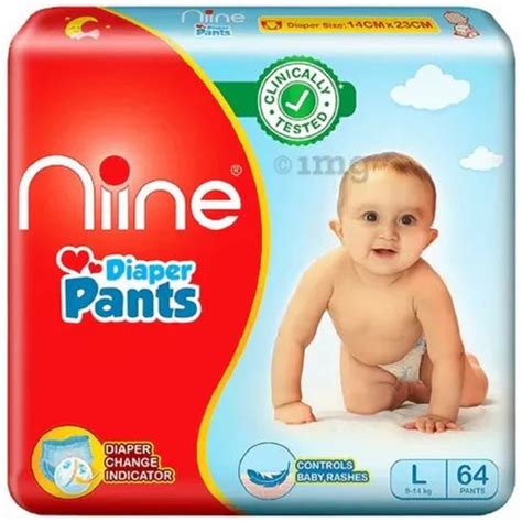 Cotton Disposable Niine Large Size Baby Diaper Pants Packaging Size