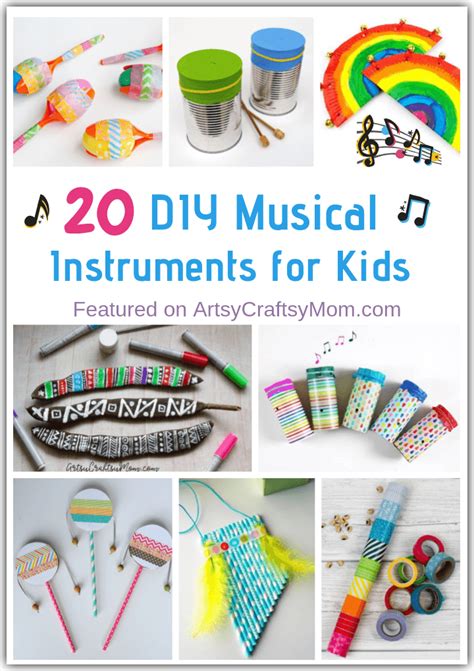 Music Instrument Art And Craft For Preschool