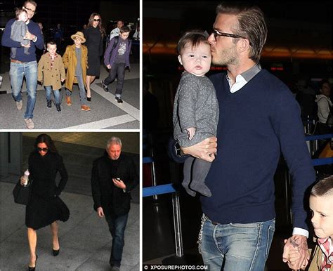 mode style the beckhams are back in britain for christmas