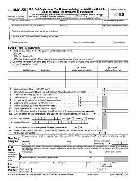 2012 Form 1040 Fill Out And Sign Online Dochub