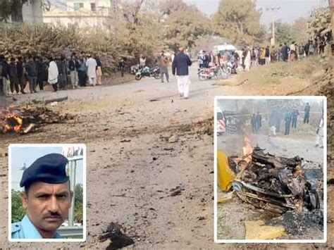 اسلام آباد میں خودکش کار بم دھماکے میں پولیس اہلکار شہید، 10 زخمی ایکسپریس اردو