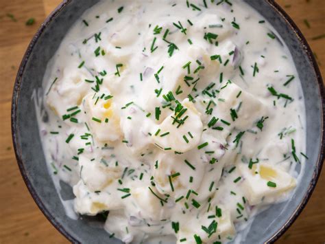 Danish Cold Potato Salad Kold Kartoffelsalat Nordic Food And Living