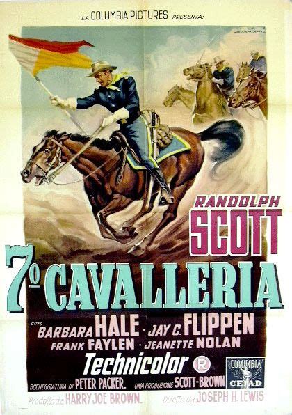 7 Cavalleria Usa 1956western Regia Joseph Lewis Columbia Pictures