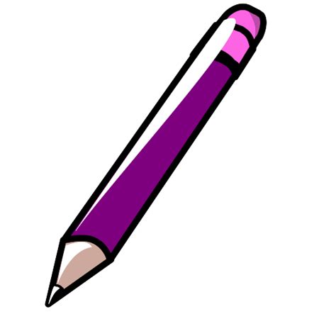 Clip Art Of A Pencil