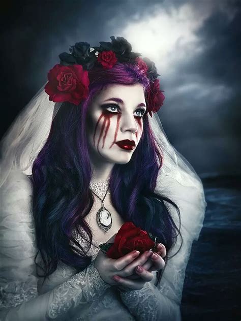 Gothic Vampire Bride Gothic Artwork Beautiful Dark Art