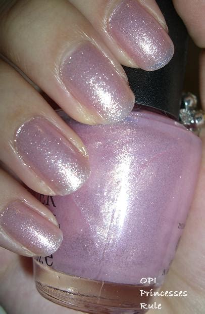 Blushed Wombat Opi Princesses Rule R44 Nail Polish Swatch Review