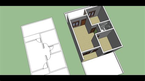 Tutorial Sketchup Cara Membuat Rumah Minimalis Dengan Google Sketchup