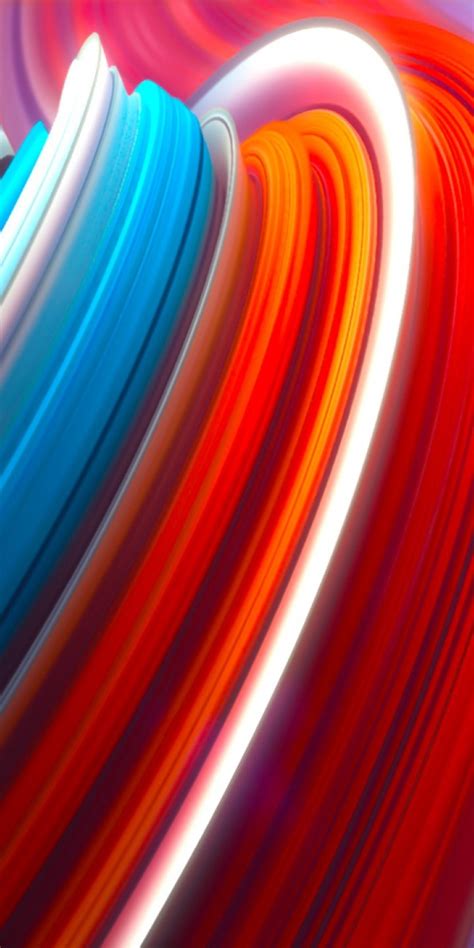 1080x2160 Abstract Colorful Lines One Plus 5thonor 7xhonor View 10lg