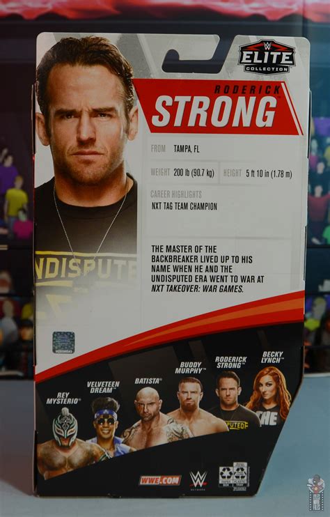 Wwe Elite 72 Roderick Strong Figure Review Package Rear Lyles Movie