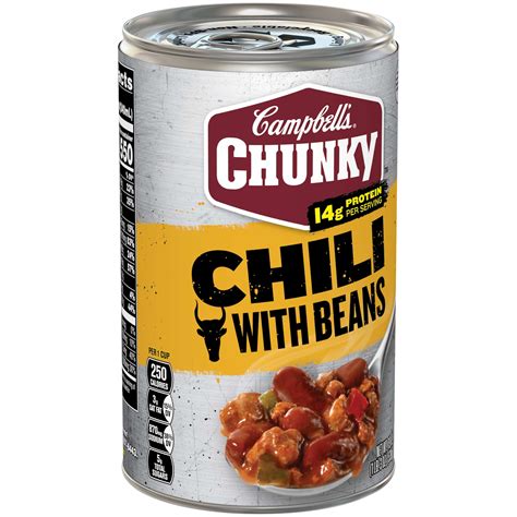 Campbells® Chunky Chili With Beans 19 Oz Can La Comprita
