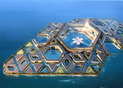 Check Out This Self Sustaining Floating City Concept Complete With