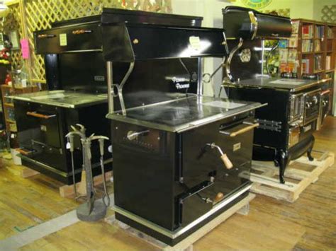 Kitchen queen 480 wood cook stoves. Wood Cookstove Ranges New Amish Made ULC Certified Order Now!