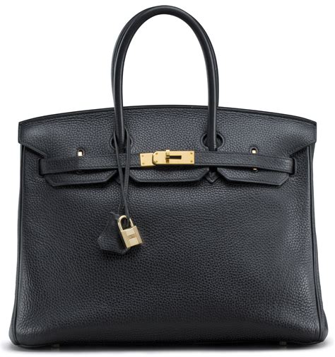 A Black Clemence Leather Birkin 35 Bag HermÈs 2005 Christies