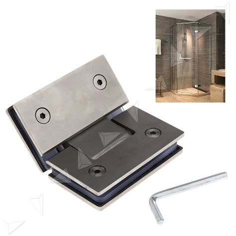 Our glass door hinge collection contains hinges for all of your glass door needs. 304 Stainless Steel Frameless Glass to Shower Door Hinge ...